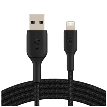 Belkin Boost Charge Lightning Braided Cable 2 Meter Black